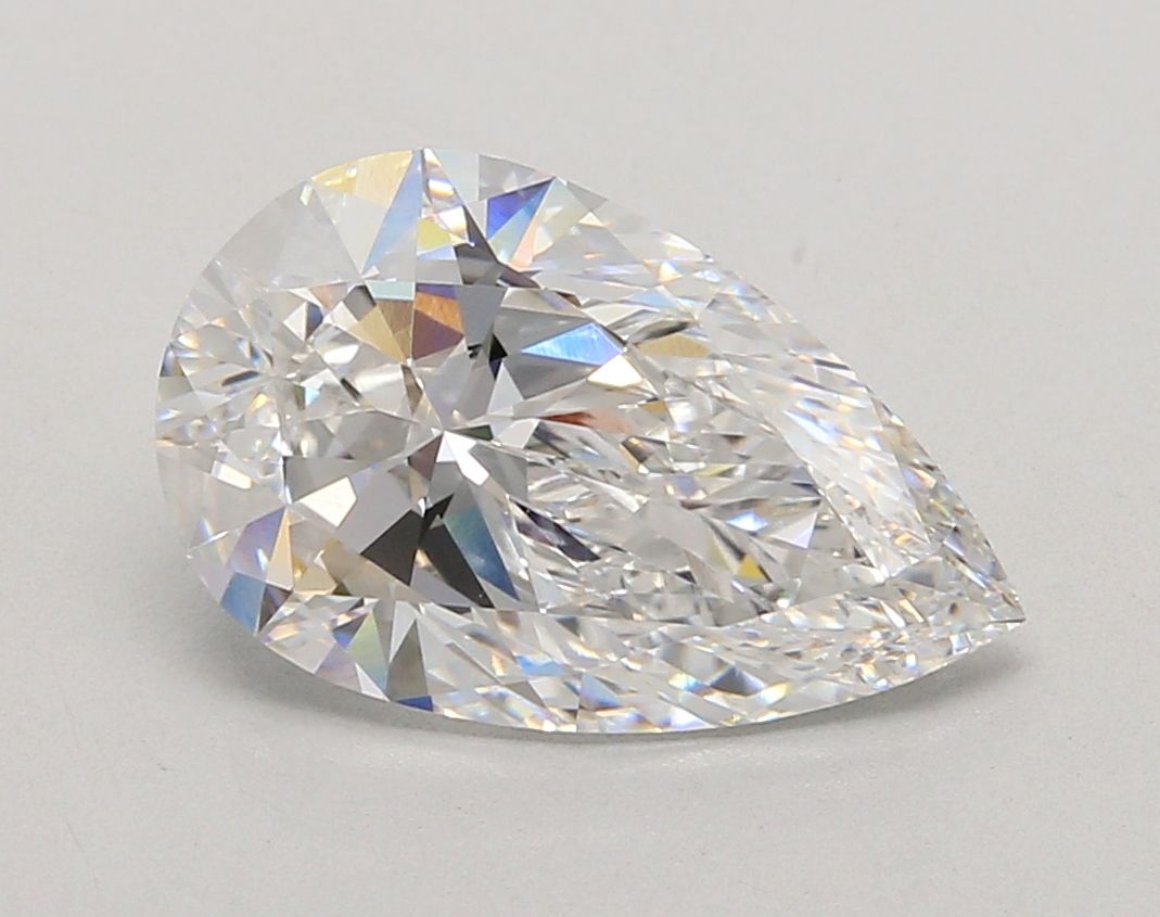 Lab Grown Diamond Lab-grown 3,55Ct E-VVS1 Pear - IGILG784634637 1