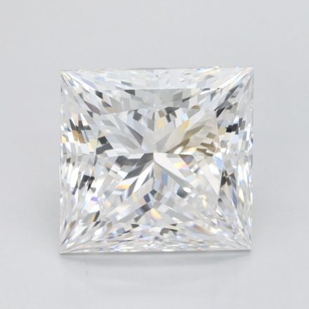 Lab Grown Diamond Lab-grown 3,37Ct D-FL Princess - IGILG780662022 1