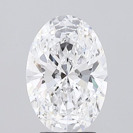 Lab Grown Diamond Lab-grown 2,69Ct D-IF Oval - IGILG733558077 1