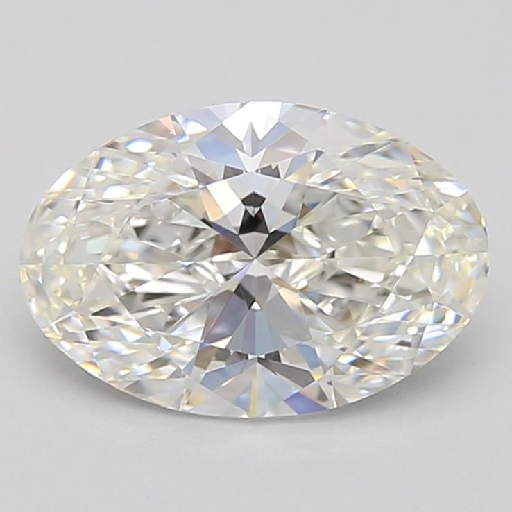 Lab Grown Diamond Lab-grown 2Ct F-IF Oval - GIA6505850512 1