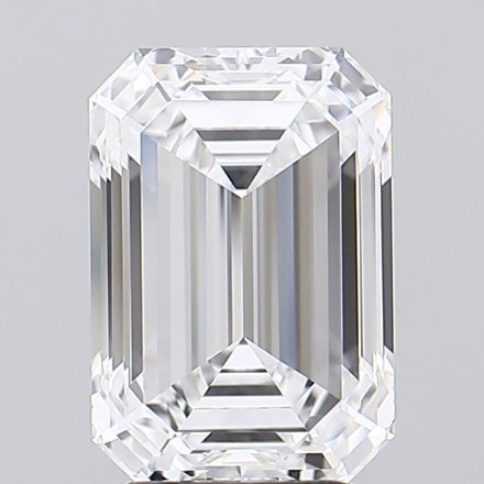 Lab Grown Diamond Lab-grown 3,9Ct D-IF Emerald - IGILG728578011 1