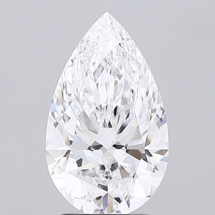 Lab Grown Diamond Lab-grown 2,5Ct D-FL Pear - IGILG799676677 1