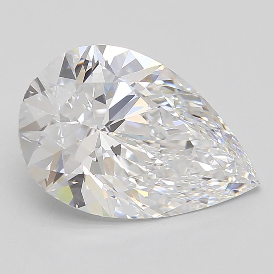 Lab Grown Diamond Lab-grown 3,02Ct D-VVS1 Pear - GIA2507818686 1