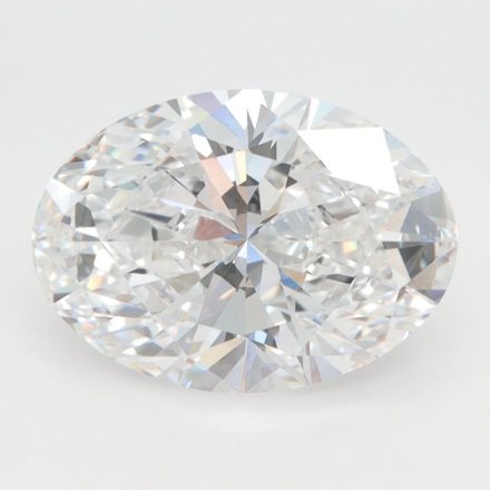 Lab Grown Diamond Lab-grown 3,08Ct D-VVS2 Oval - GIA7503899163 1