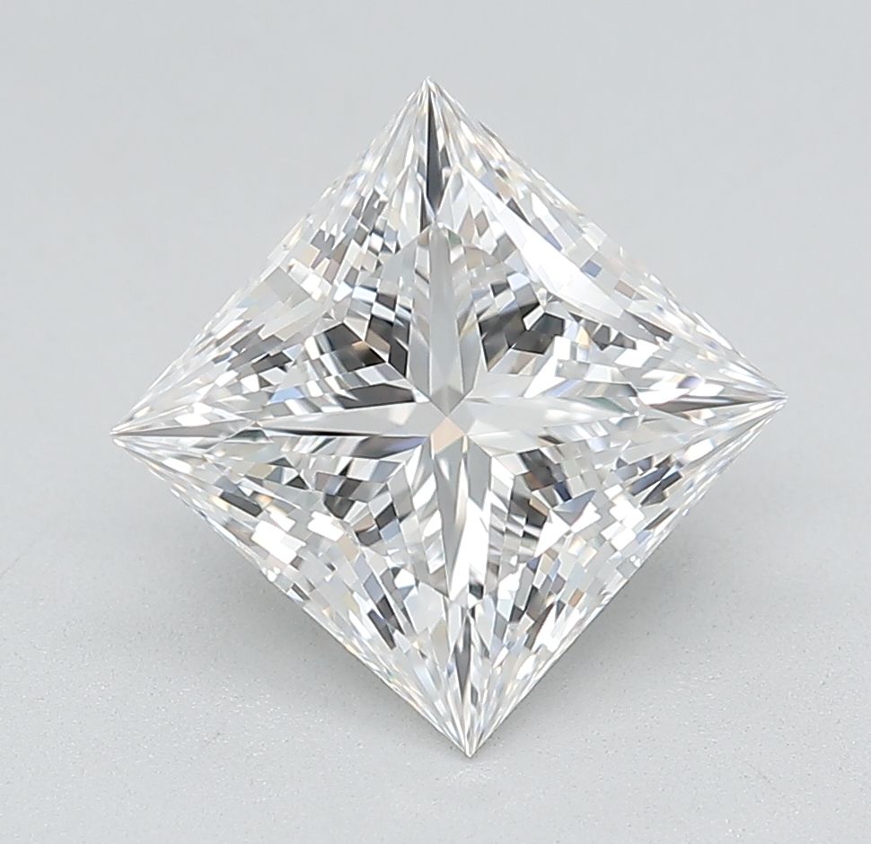 Lab Grown Diamond Lab-grown 2,95Ct D-VVS1 Princess - IGILG777613998 1