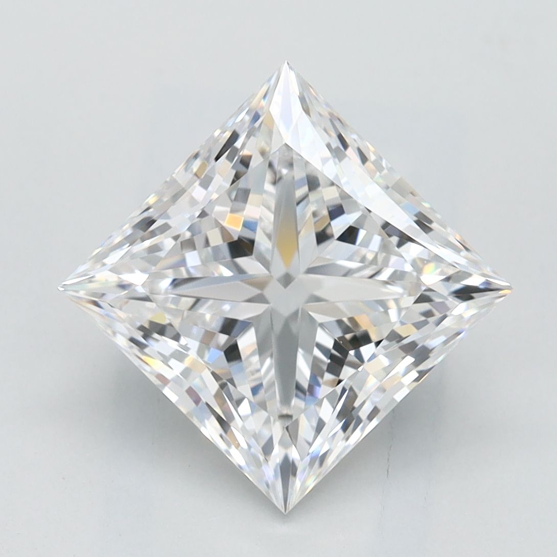 Lab Grown Diamond Lab-grown 2,61Ct D-IF Princess - IGILG731569299 1