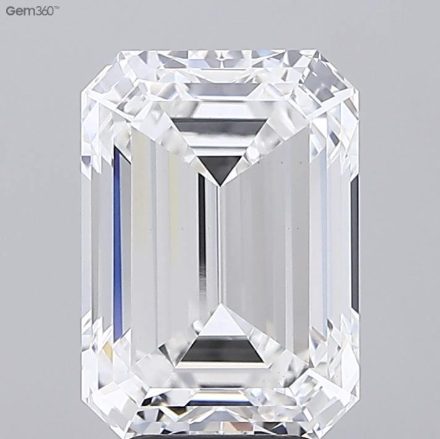 Lab Grown Diamond Lab-grown 5,14Ct E-VVS2 Emerald - GIA6512847229 1