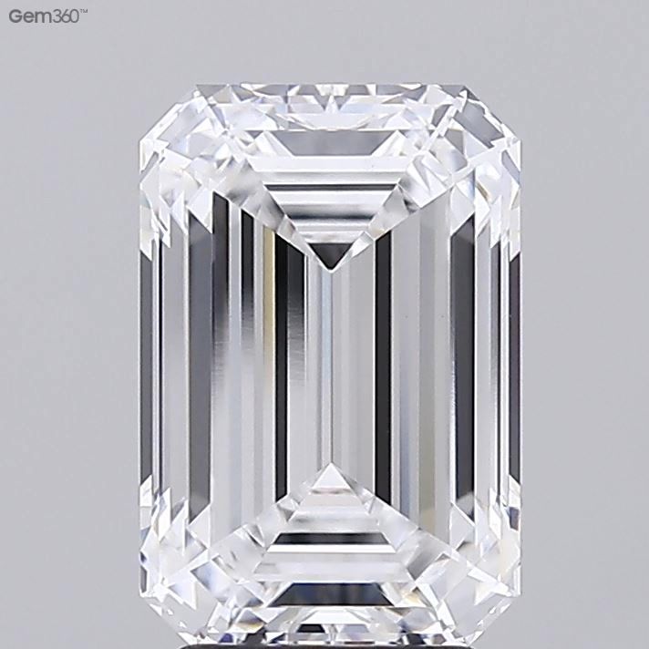Lab Grown Diamond Lab-grown 3,76Ct D-VS1 Emerald - GIA6512916386 1
