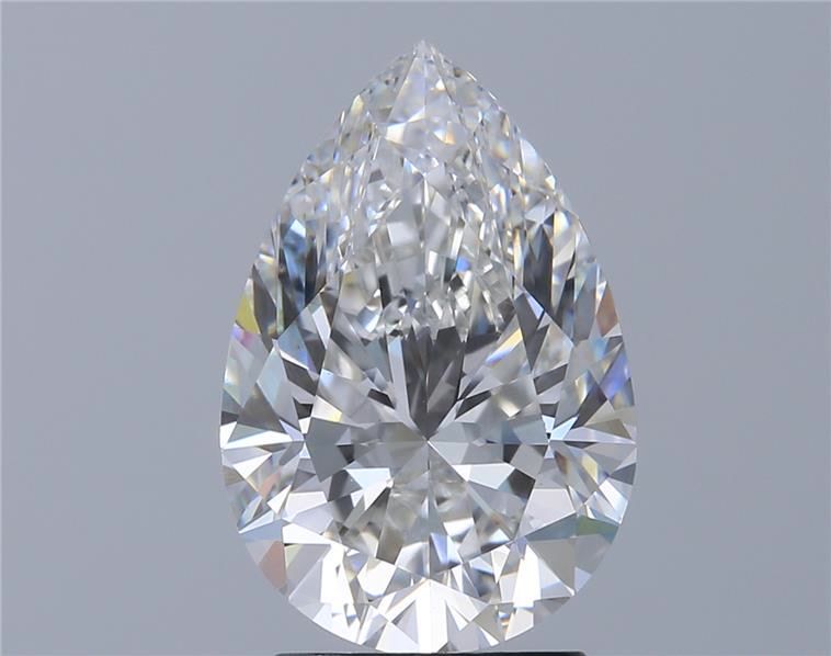 Lab Grown Diamond Lab-grown 2,81Ct F-VS1 Pear - IGILG600308181 1