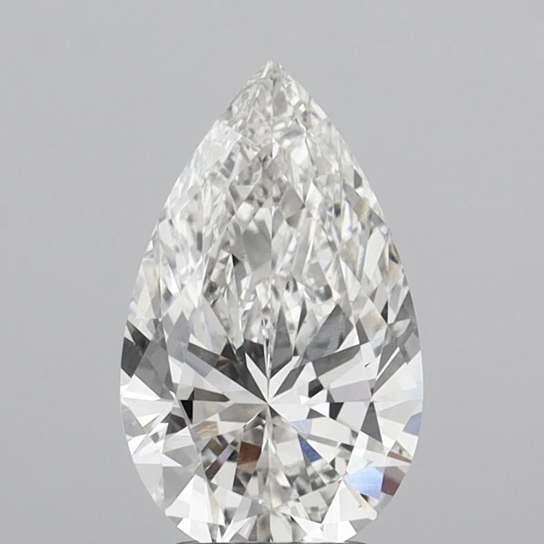Lab Grown Diamond Lab-grown 3,01Ct G-VVS2 Pear - IGILG760522315 1