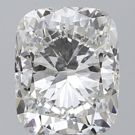 Lab Grown Diamond Lab-grown 4,11Ct H-VVS1 Cushion - GIA2446588128 1