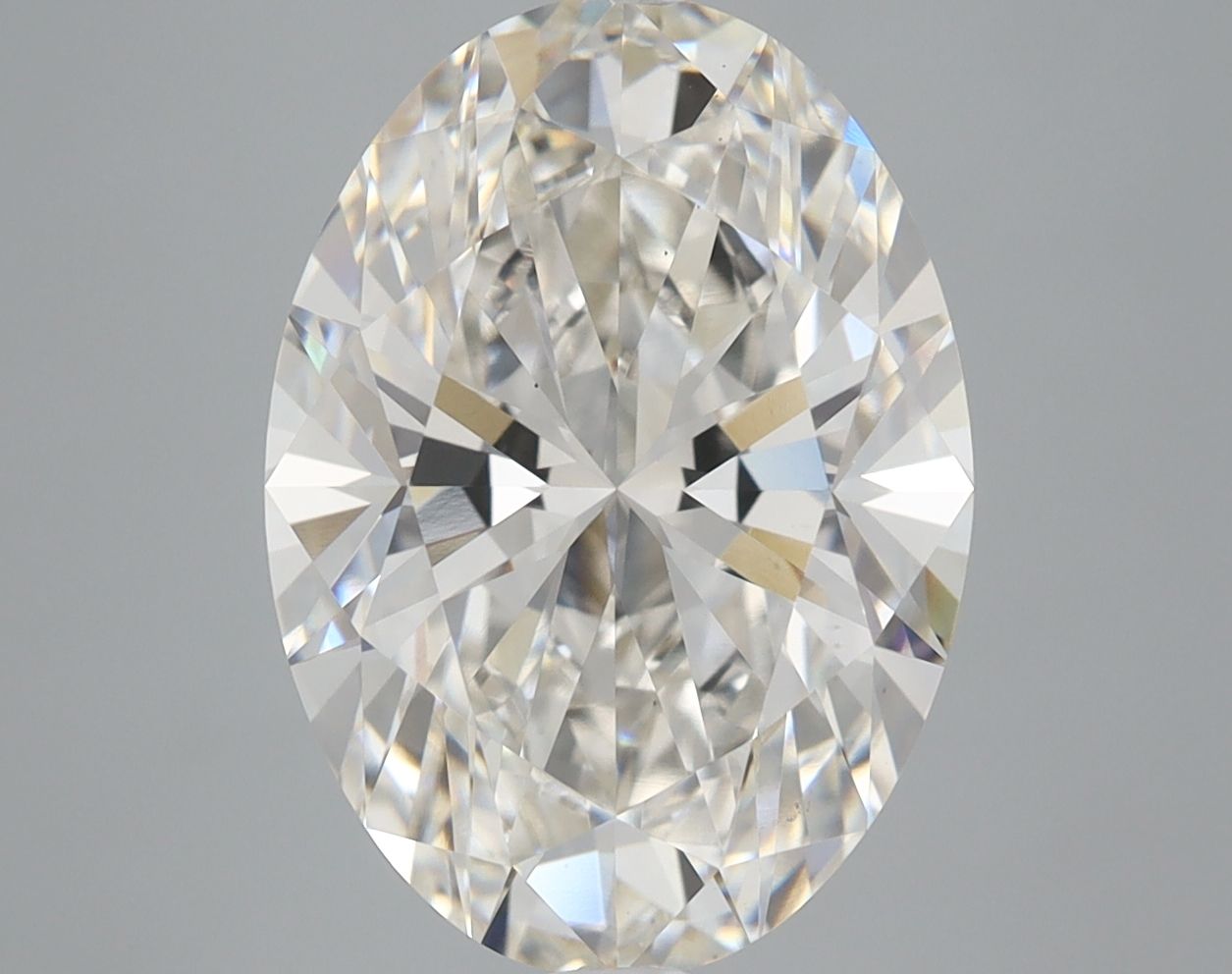 Lab Grown Diamond Lab-grown 5,53Ct H-VS1 Oval - GIA7443672782 1