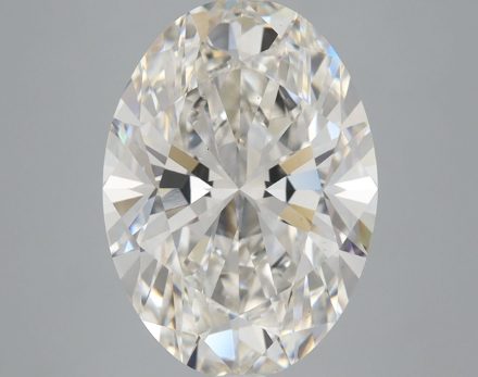Lab Grown Diamond Lab-grown 5,53Ct H-VS1 Oval - GIA7443672782 1