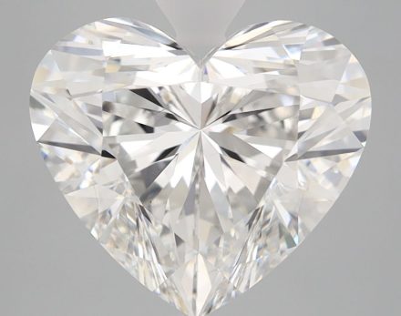 Lab Grown Diamond Lab-grown 5,09Ct F-VS2 Heart - GIA6475530390 1