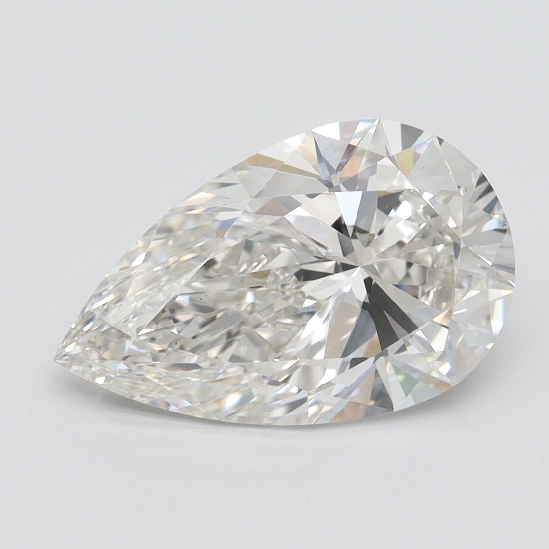 Lab Grown Diamond Lab-grown 3,02Ct H-VS1 Pear - IGILG574336437 1