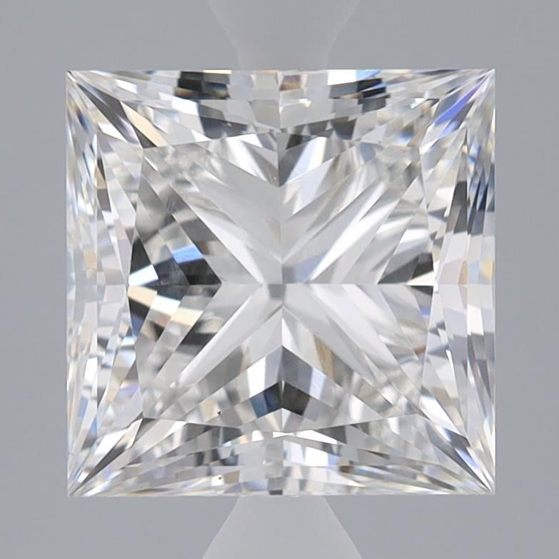 Lab Grown Diamond Lab-grown 3,74Ct F-VS1 Princess - IGILG655431450 1