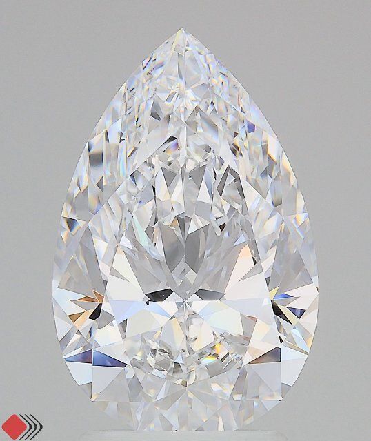 Lab Grown Diamond Lab-grown 3,04Ct D-IF Pear - IGILG723572032 1