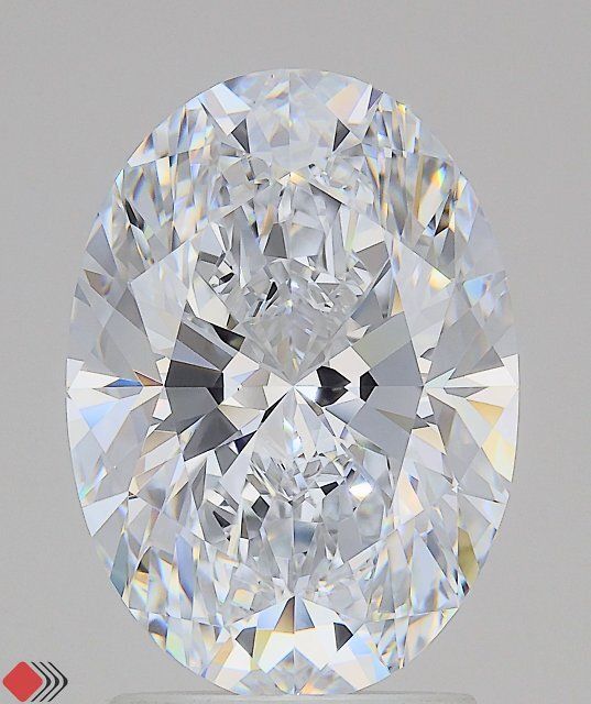 Lab Grown Diamond Lab-grown 2,76Ct D-IF Oval - IGILG735531381 1