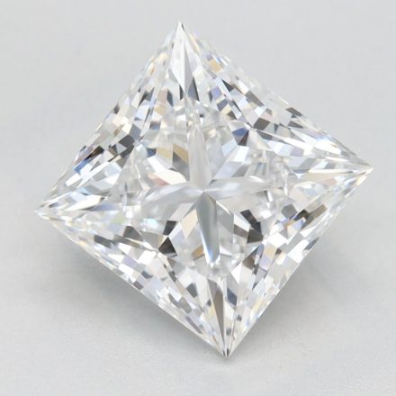 Lab Grown Diamond Lab-grown 3,27Ct D-VVS1 Princess - GIA6505713008 1
