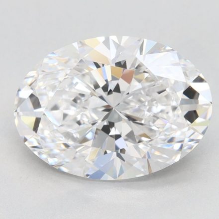 Lab Grown Diamond Lab-grown 2,88Ct D-IF Oval - GIA7508676423 1