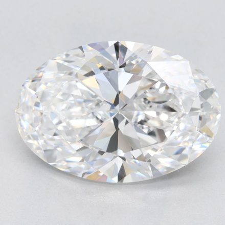 Lab Grown Diamond Lab-grown 2,73Ct D-IF Oval - GIA7501747433 1
