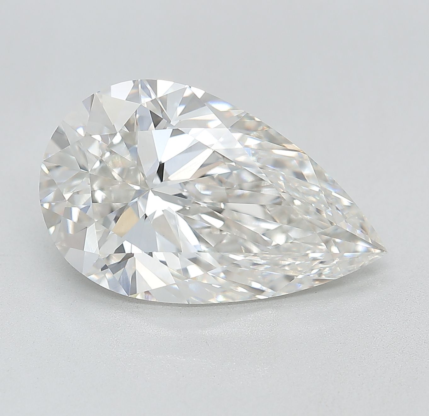 Lab Grown Diamond Lab-grown 6,1Ct F-VVS2 Pear - IGILG810621945 1