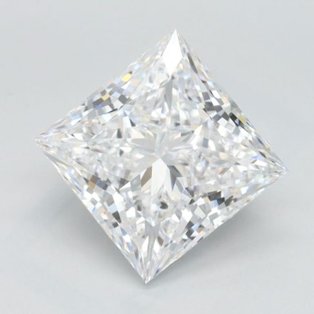 Lab Grown Diamond Lab-grown 3,14Ct D-IF Princess - IGILG720586884 1