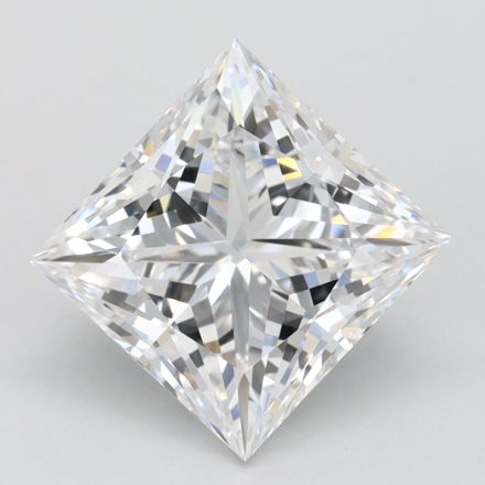 Lab Grown Diamond Lab-grown 2,69Ct D-IF Princess - IGILG754593789 1