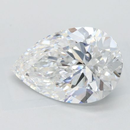 Lab Grown Diamond Lab-grown 3,17Ct D-IF Pear - IGILG731569285 1