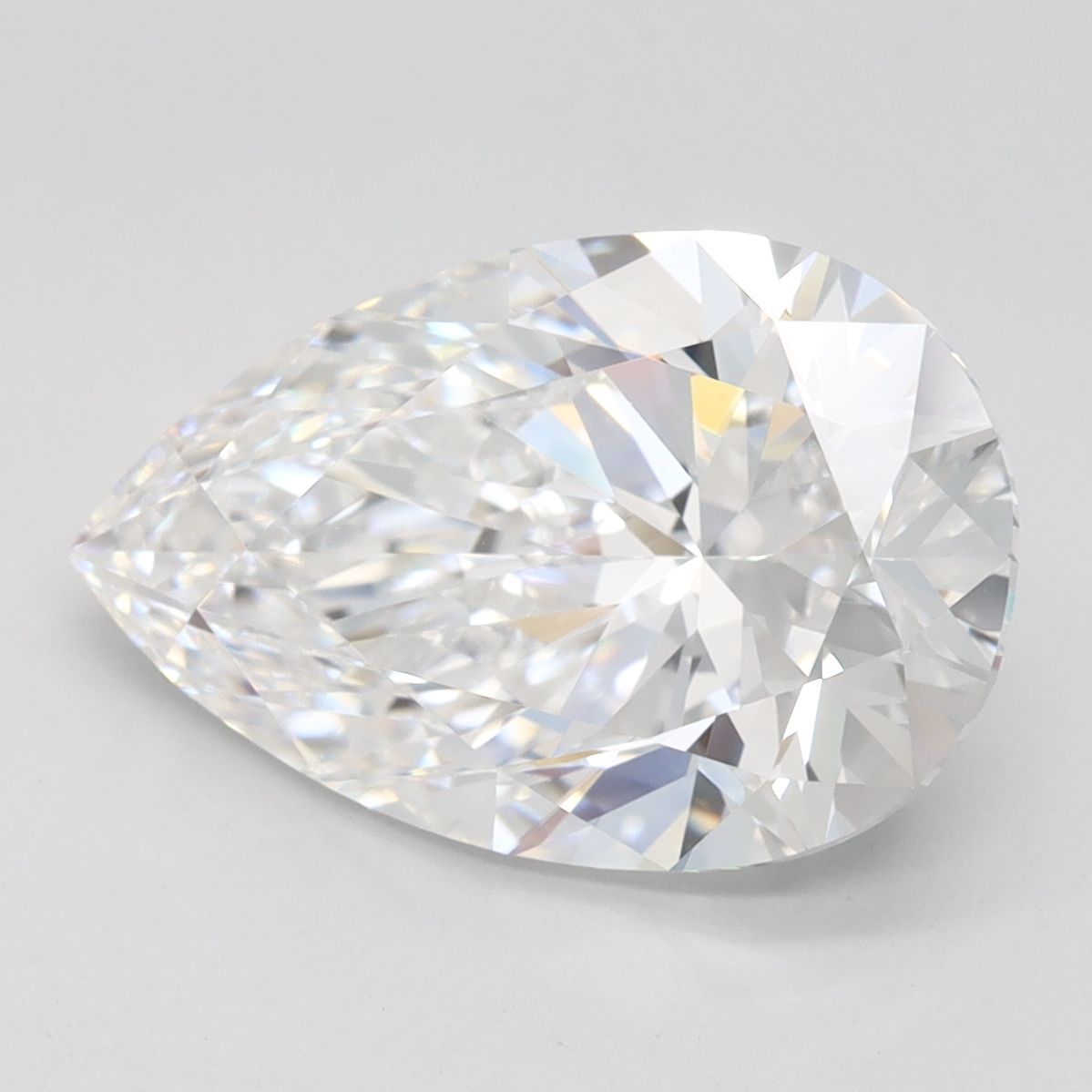Lab Grown Diamond Lab-grown 3,44Ct D-IF Pear - IGILG628447901 1