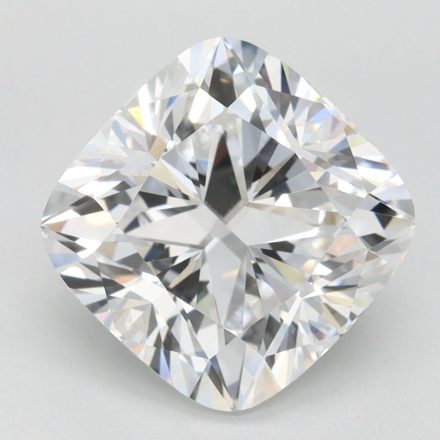 Lab Grown Diamond Lab-grown 3,42Ct D-IF Cushion - IGILG744513388 1