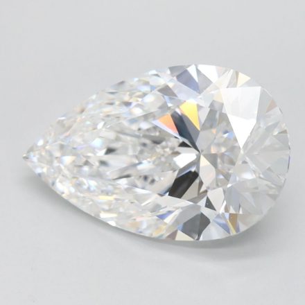 Lab Grown Diamond Lab-grown 3,03Ct D-FL Pear - IGILG780665837 1