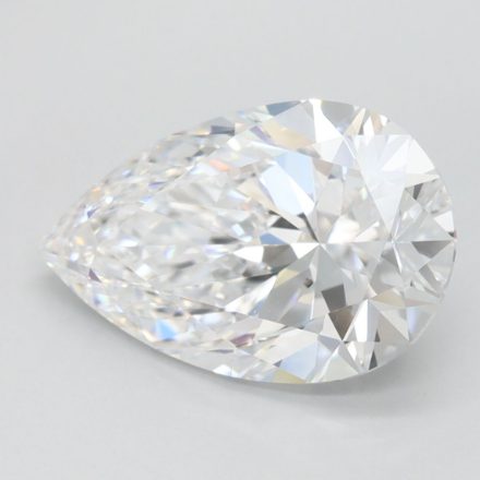 Lab Grown Diamond Lab-grown 3Ct D-FL Pear - IGILG780665836 1