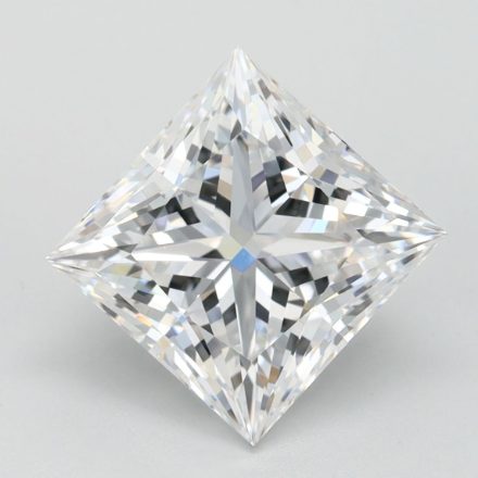 Lab Grown Diamond Lab-grown 3,15Ct D-FL Princess - IGILG744514458 1