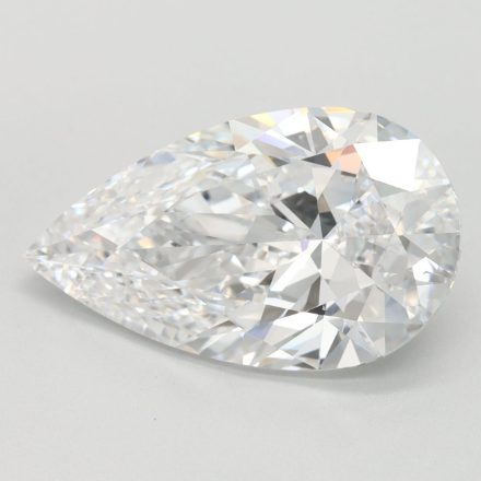 Lab Grown Diamond Lab-grown 3,44Ct D-FL Pear - IGILG744513453 1