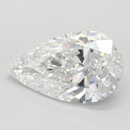 Lab Grown Diamond Lab-grown 3,03Ct D-IF Pear - IGILG744513451 1