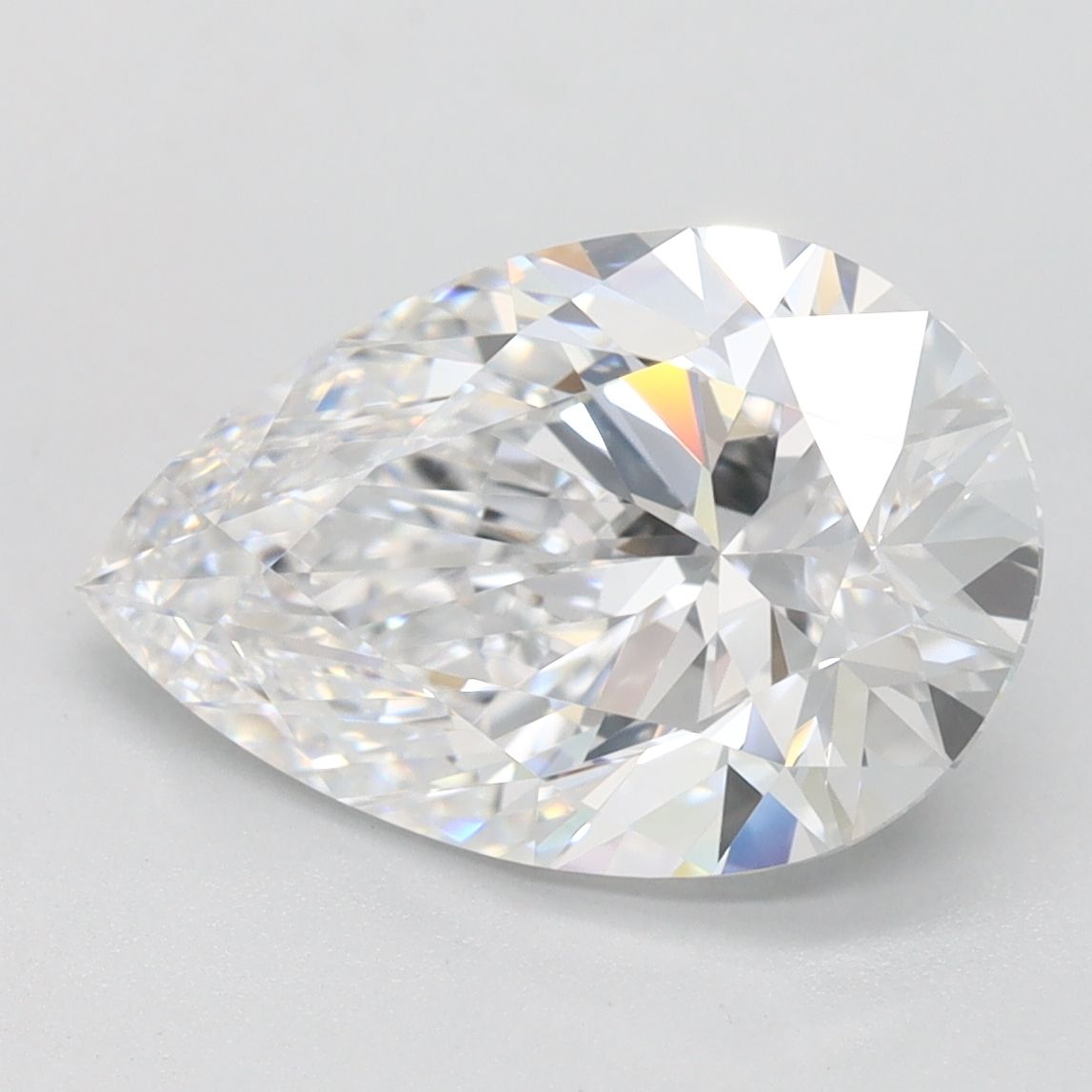 Lab Grown Diamond Lab-grown 3,01Ct D-IF Pear - IGILG744515001 1