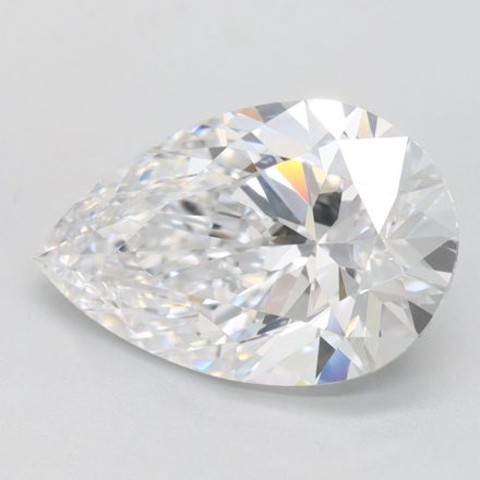 Lab Grown Diamond Lab-grown 3,01Ct D-IF Pear - IGILG744515001 1