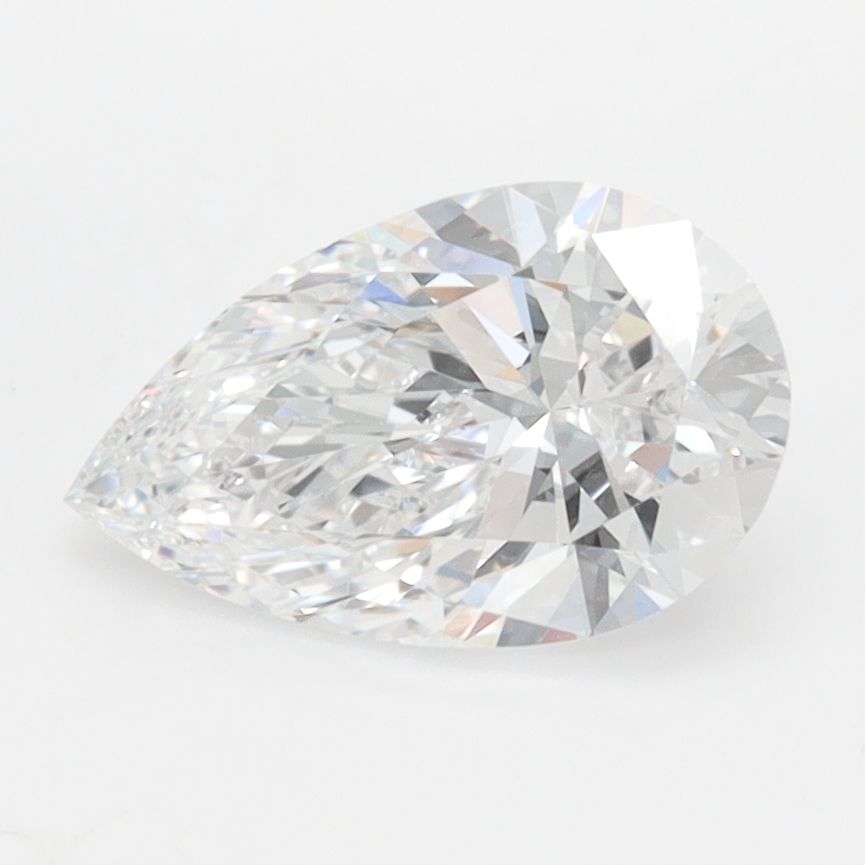 Lab Grown Diamond Lab-grown 1,53Ct D-IF Pear - IGILG754509038 1