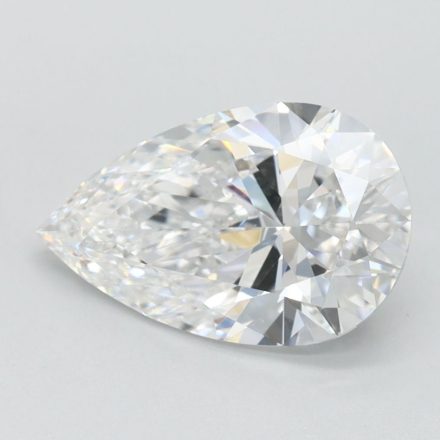 Lab Grown Diamond Lab-grown 1,61Ct D-IF Pear - IGILG744514915 1