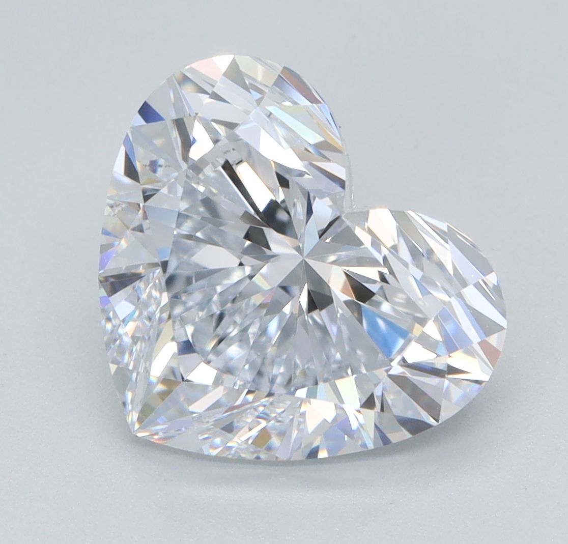 Lab Grown Diamond Lab-grown 3,08Ct F-VVS1 Heart - IGILG499127799 1
