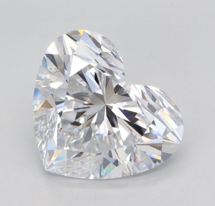 Lab Grown Diamond Lab-grown 4,22Ct D-VVS1 Heart - IGILG496102535 1