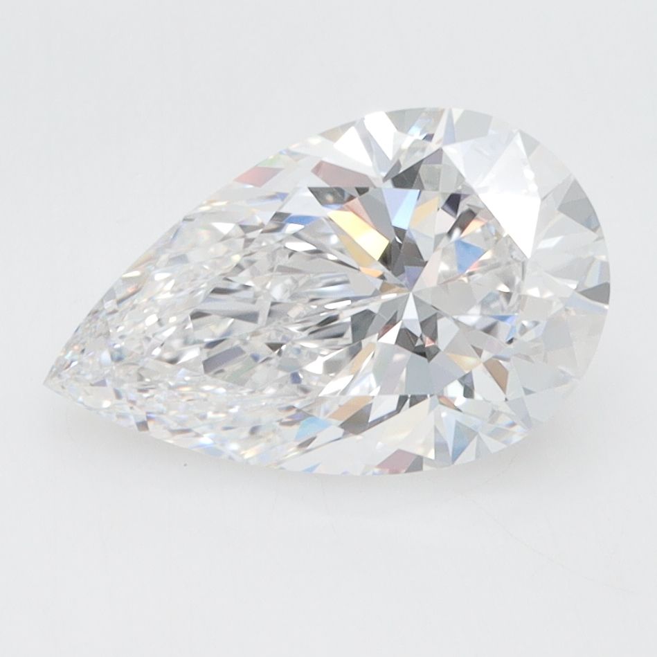 Lab Grown Diamond Lab-grown 2,1Ct D-VVS2 Pear - GIA1498964312 1