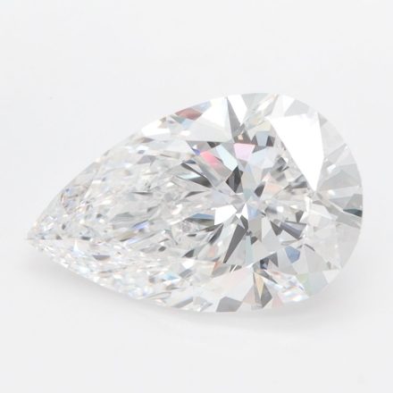Lab Grown Diamond Lab-grown 3,03Ct D-VVS1 Pear - IGILG754509122 1