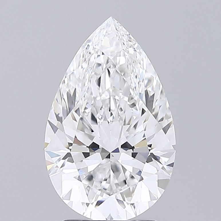 Lab Grown Diamond Lab-grown 2,85Ct D-VVS1 Pear - IGILG789639509 1