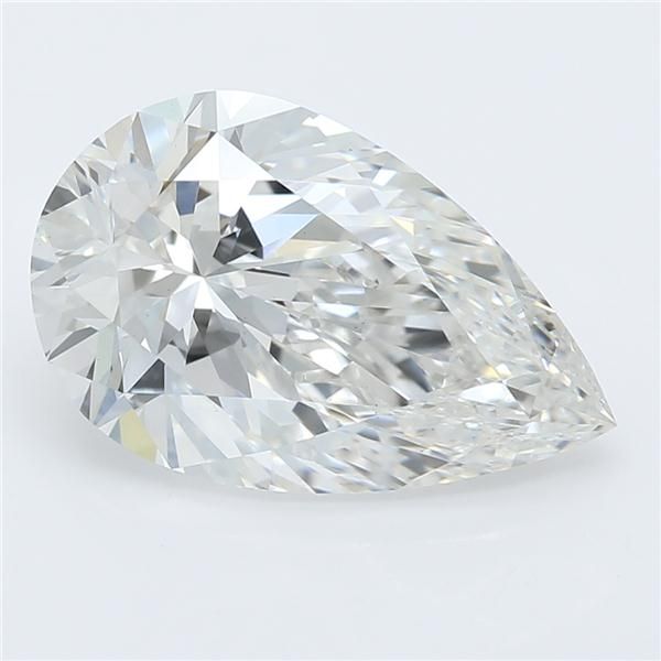 Lab Grown Diamond Lab-grown 2,1Ct G-VS1 Pear - GIALG6442632940 1