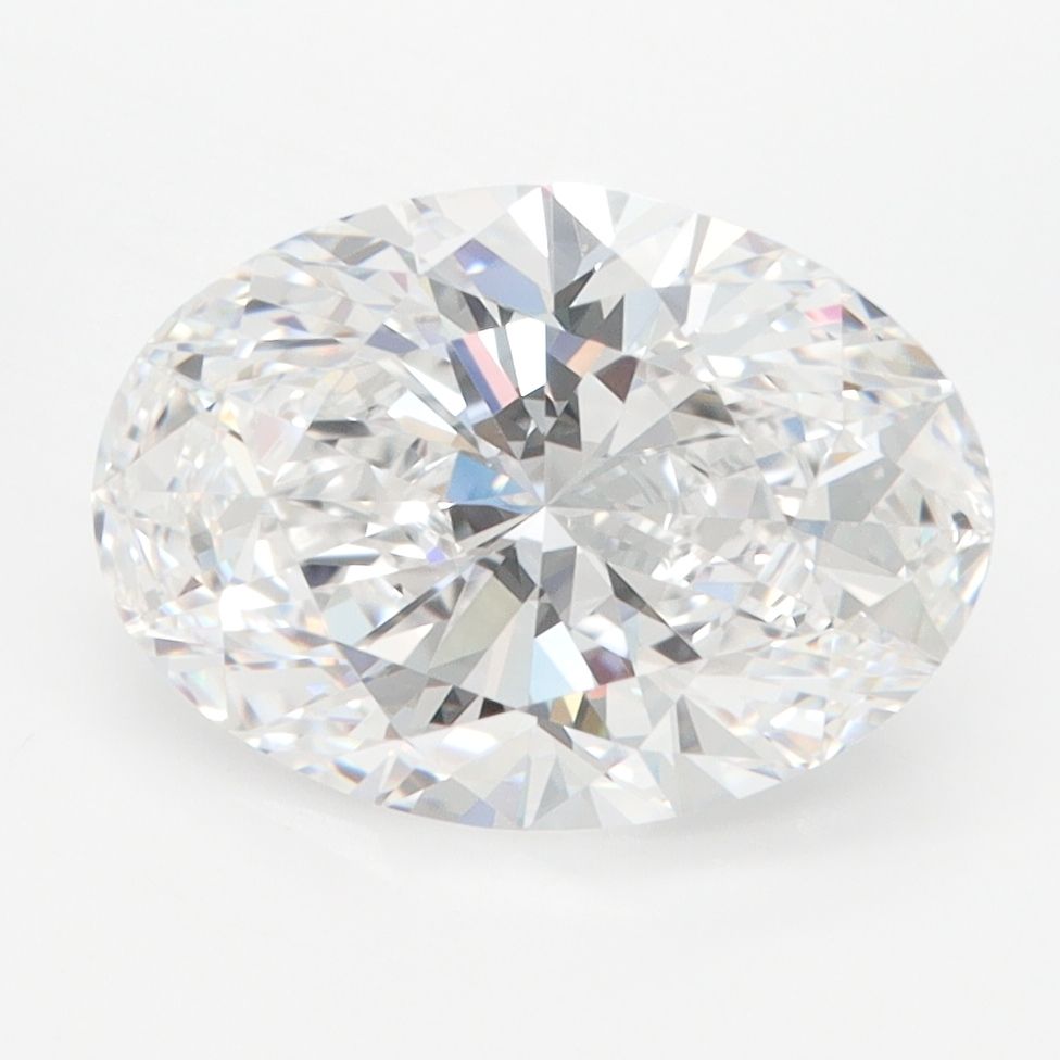 Lab Grown Diamond Lab-grown 3,08Ct D-IF Oval - IGILG726521213 1