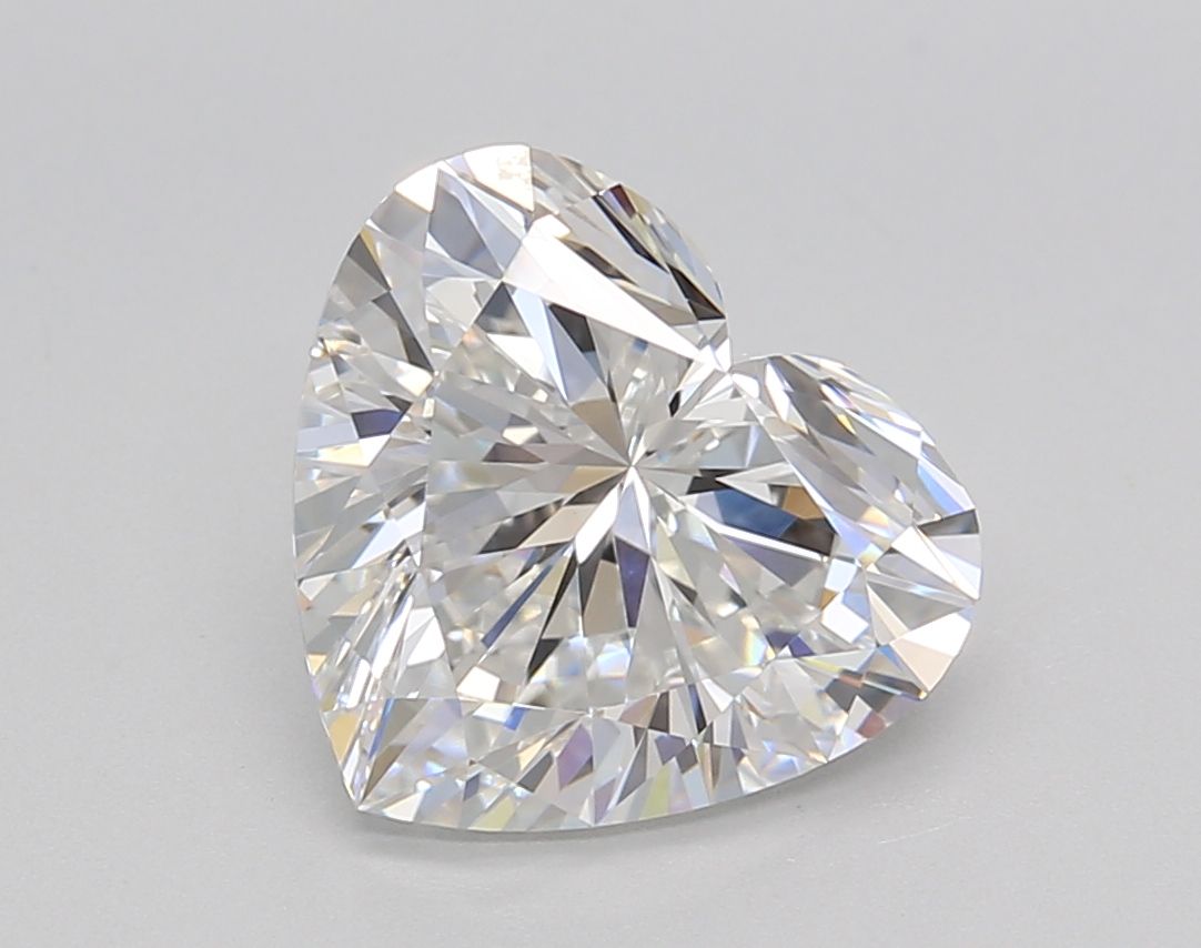 Lab Grown Diamond Lab-grown 3,02Ct F-VVS2 Heart - GIA7528102242 1