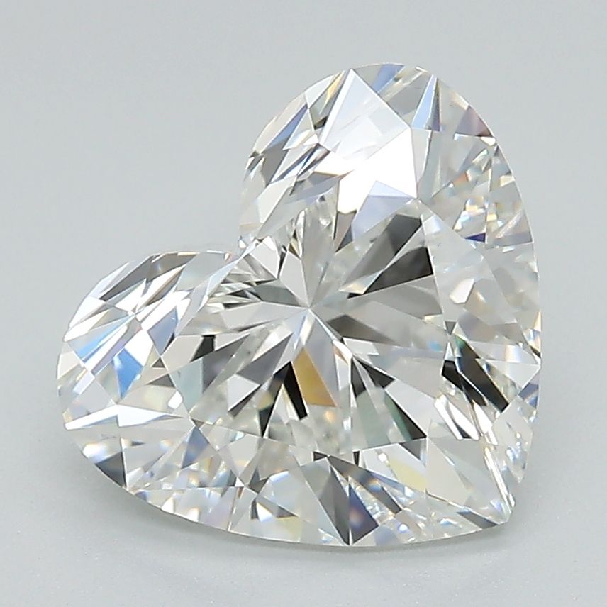 Lab Grown Diamond Lab-grown 3,09Ct G-VS2 Heart - GIA6491400621 1