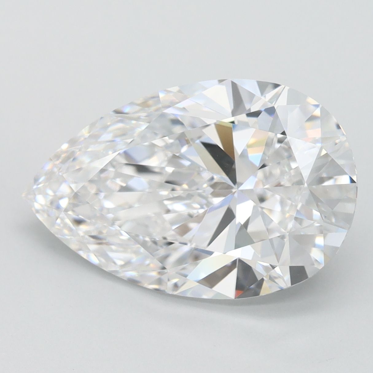 Lab Grown Diamond Lab-grown 3,38Ct D-IF Pear - IGILG768631051 1
